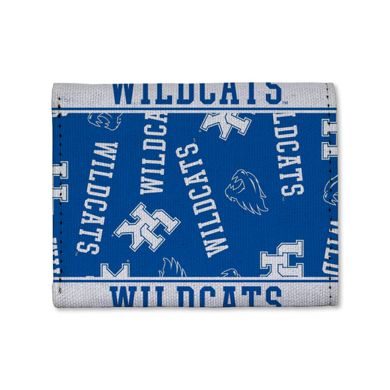 NCAA  Kentucky Wildcats  Canvas Trifold Wallet - Great Accessory