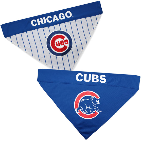 Chicago Cubs REVERSIBLE Dog Bandana Pets First