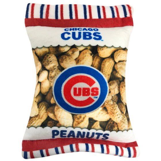 Chicago Cubs Peanut Bag Toy by Pets First