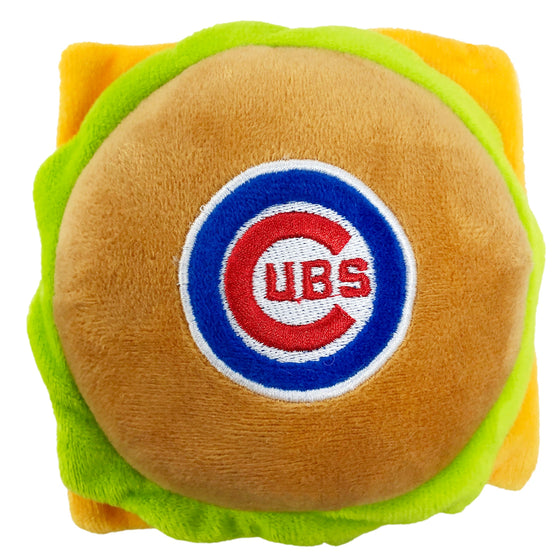 Chicago Cubs Hamburger Toy by Pets First