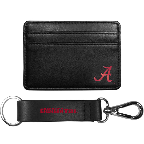 Alabama Crimson Tide Weekend Wallet & Strap Key Chain