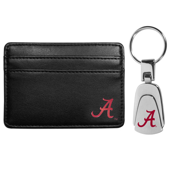 Alabama Crimson Tide Weekend Wallet & Steel Key Chain