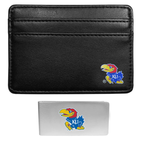 Kansas Jayhawks Weekend Wallet & Money Clip