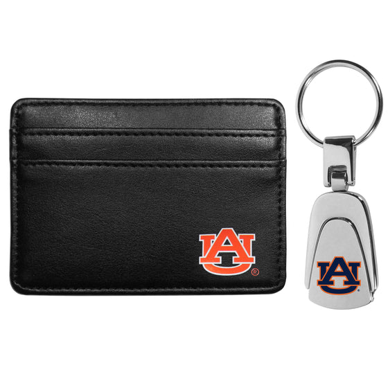 Auburn Tigers Weekend Wallet & Steel Key Chain