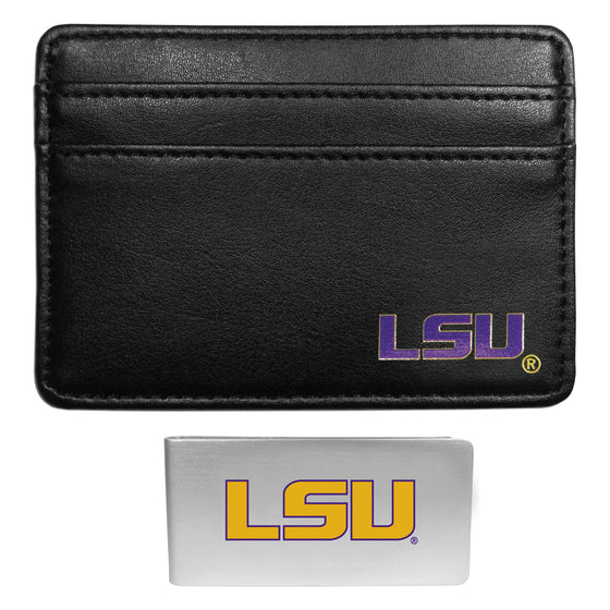 LSU Tigers Weekend Wallet & Money Clip