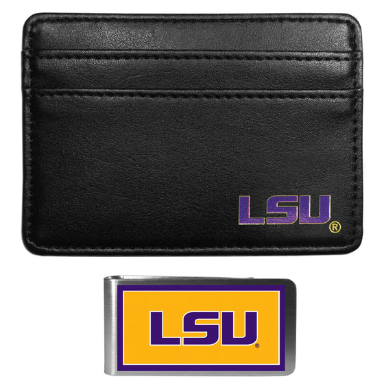 LSU Tigers Weekend Wallet & Color Money Clip