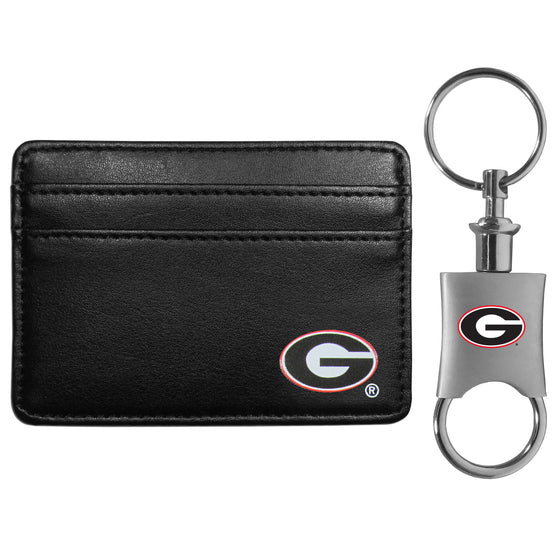 Georgia Bulldogs Weekend Wallet & Valet Key Chain