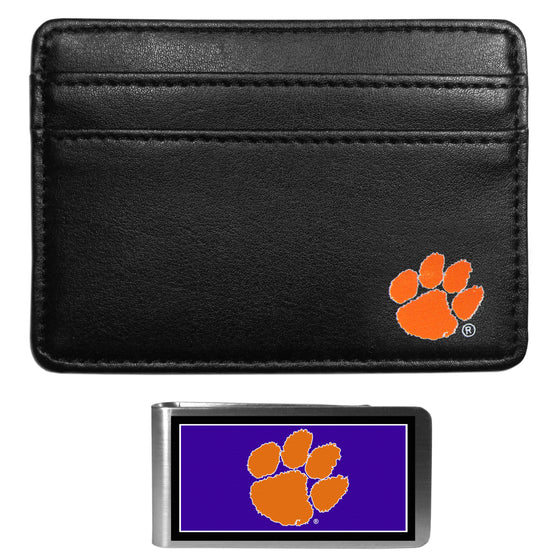 Clemson Tigers Weekend Wallet & Color Money Clip