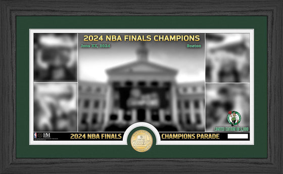 Boston Celtics 2024 NBA Champions Parade Bronze Coin Photo Mint