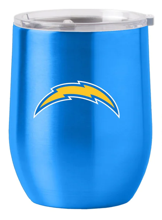 Los Angeles Chargers Travel Tumbler 16oz Stainless Steel Curved