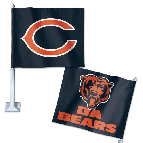 Chicago Bears Slogan Car Flag - 757 Sports Collectibles