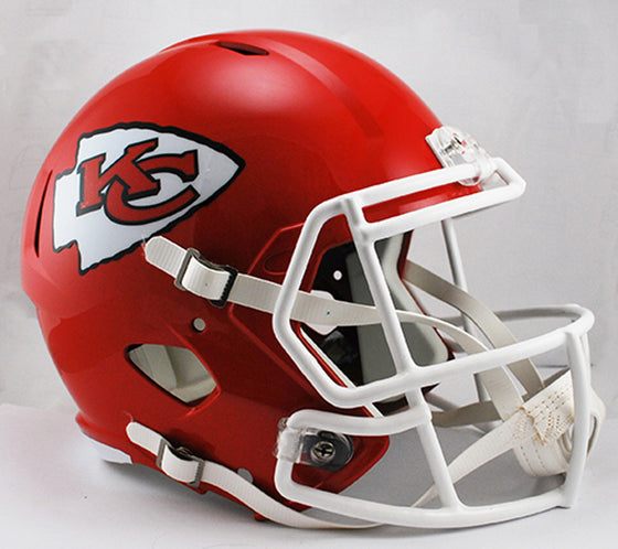 Kansas City Chiefs Deluxe Replica Speed Helmet (CDG)