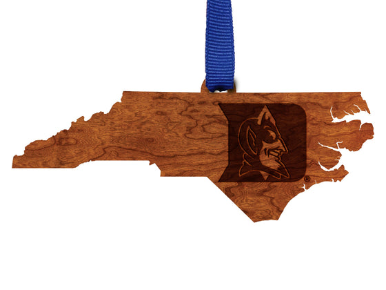 Duke University Ornament Iron Duke D with Devil Head on NC - 757 Sports Collectibles