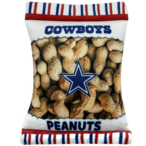 Dallas Cowboys Peanut Bag Toy by Pets First