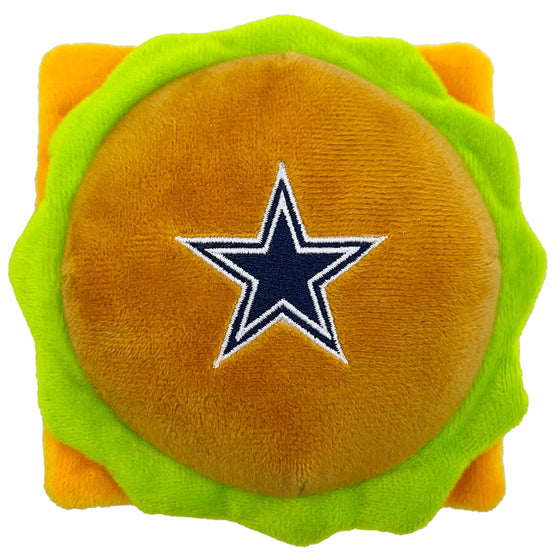 Dallas Cowboys Hamburger Toy by Pets First