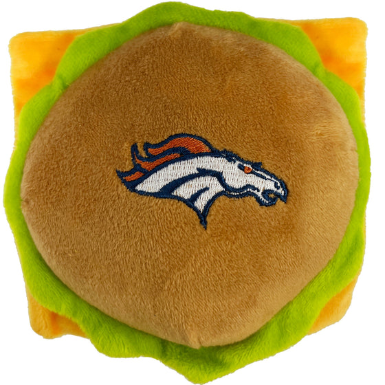 Denver Broncos Hamburger Toy by Pet First