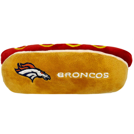 Denver Broncos Hot Dog Toy Pets First