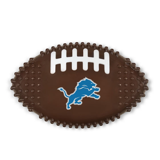 DETROIT LIONS HARD NYLON FOOTBALL CHEW TOY