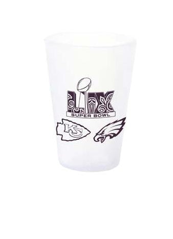 Super Bowl LIX 59 Dueling Silicone Shot Glass  - Philadelphia Eagles v Kansas City Chiefs