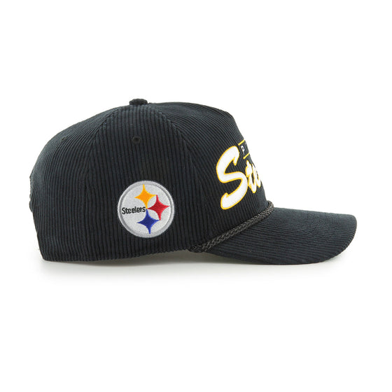 PITTSBURGH STEELERS BLACK DOUBLE HEADER 47 HITCH RF