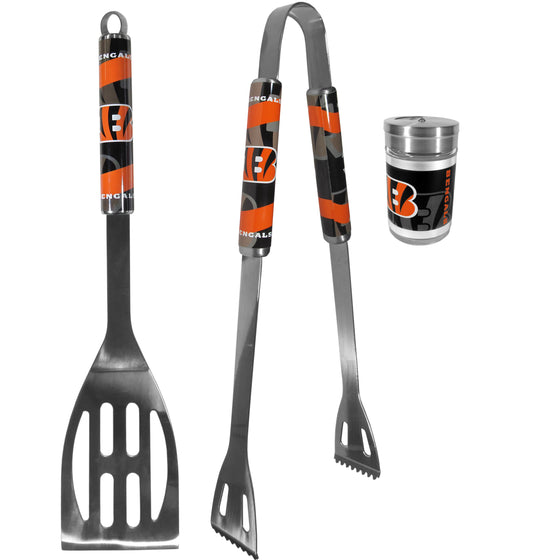 Cincinnati Bengals 2pc BBQ Set with Season Shaker