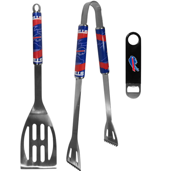 Buffalo Bills 2 pc BBQ Set and Bottle Opener