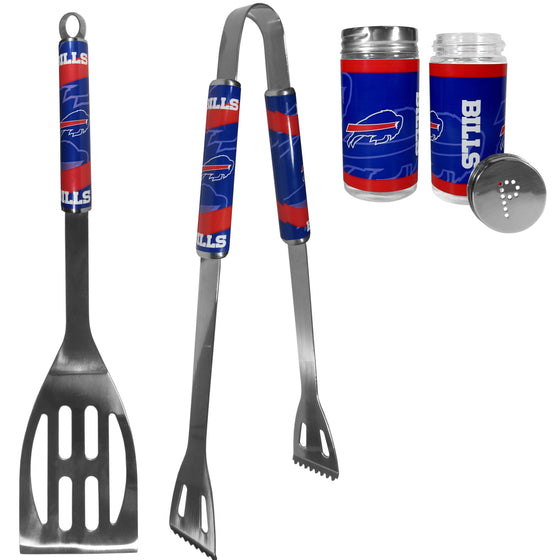 Buffalo Bills 2pc BBQ Set with Tailgate Salt & Pepper Shakers