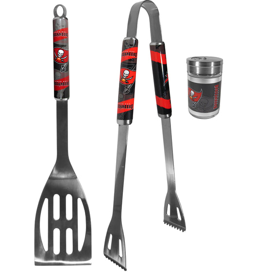 Tampa Bay Buccaneers 2pc BBQ Set with Season Shaker