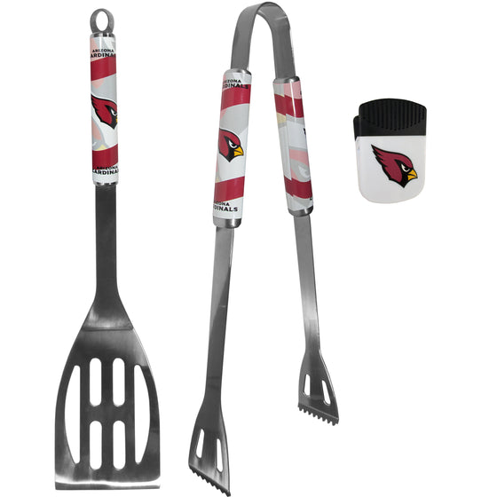 Arizona Cardinals 2 pc BBQ Set and Chip Clip