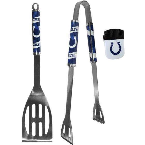 Indianapolis Colts 2 pc BBQ Set and Chip Clip