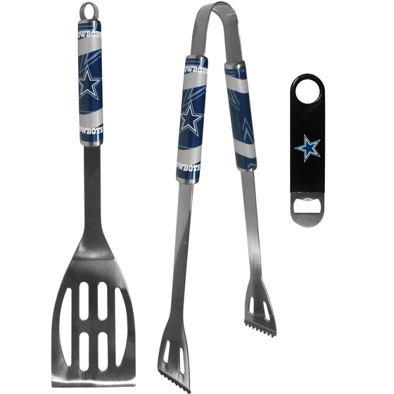 Dallas Cowboys 2 pc BBQ Set and Bottle Opener