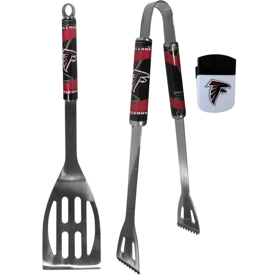 Atlanta Falcons 2 pc BBQ Set and Chip Clip