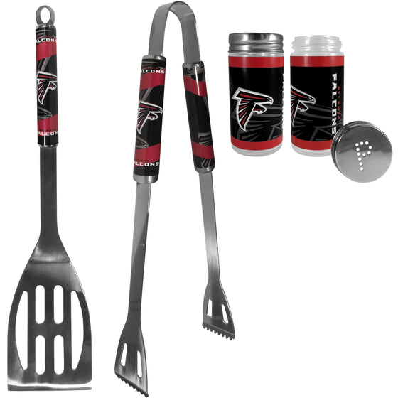 Atlanta Falcons 2pc BBQ Set with Tailgate Salt & Pepper Shakers