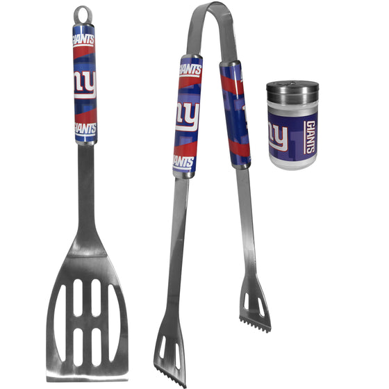 New York Giants 2pc BBQ Set with Season Shaker