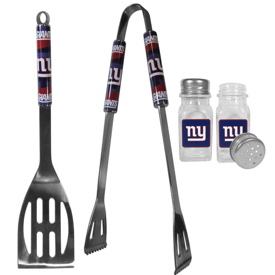 New York Giants 2pc BBQ Set with Salt & Pepper Shakers