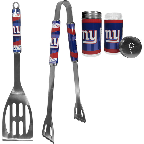 New York Giants 2pc BBQ Set with Tailgate Salt & Pepper Shakers