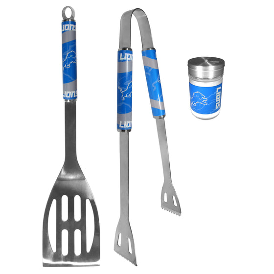 Detroit Lions 2pc BBQ Set with Season Shaker