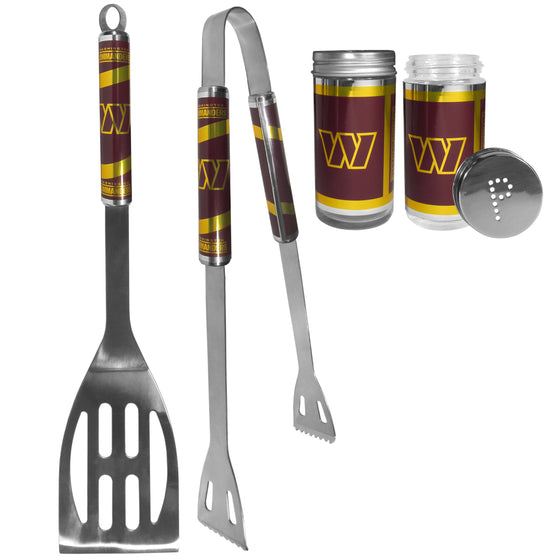 Washington Commanders 2pc BBQ Set with Tailgate Salt & Pepper Shakers