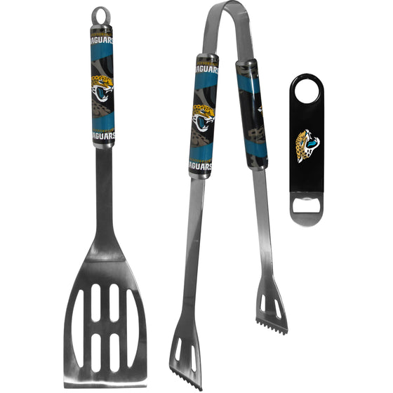 Jacksonville Jaguars 2 pc BBQ Set and Bottle Opener