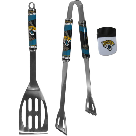 Jacksonville Jaguars 2 pc BBQ Set and Chip Clip