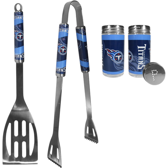 Tennessee Titans 2pc BBQ Set with Tailgate Salt & Pepper Shakers