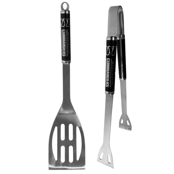 Washington Commanders 2 pc Black BBQ Set