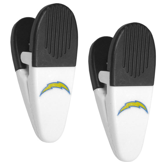 Los Angeles Chargers Mini Chip Clip Magnets, 2 pk