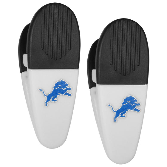 Detroit Lions Mini Chip Clip Magnets, 2 pk