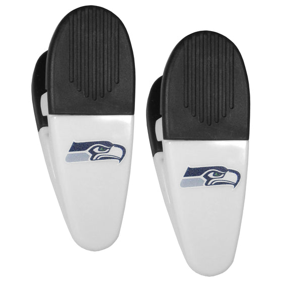 Seattle Seahawks Mini Chip Clip Magnets, 2 pk