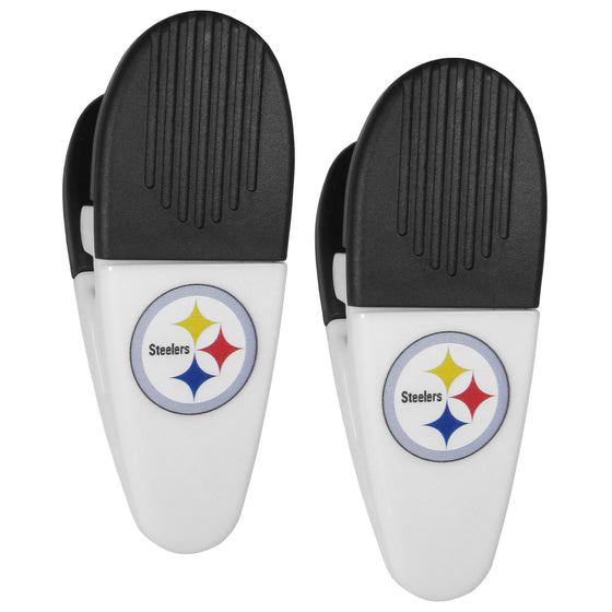 Pittsburgh Steelers Mini Chip Clip Magnets, 2 pk