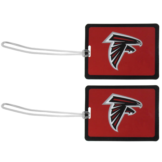 Atlanta Falcons Vinyl Luggage Tag, 2pk