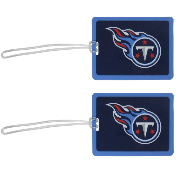 Tennessee Titans Vinyl Luggage Tag, 2pk