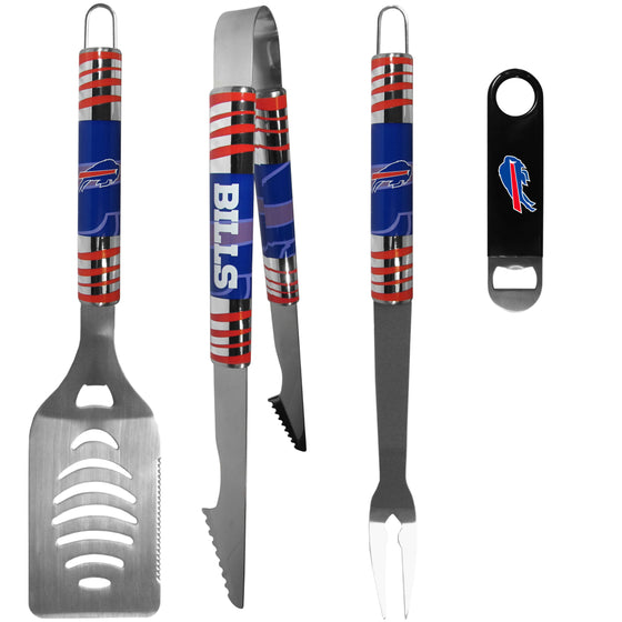 Buffalo Bills 3 pc BBQ Set and Bottle Opener