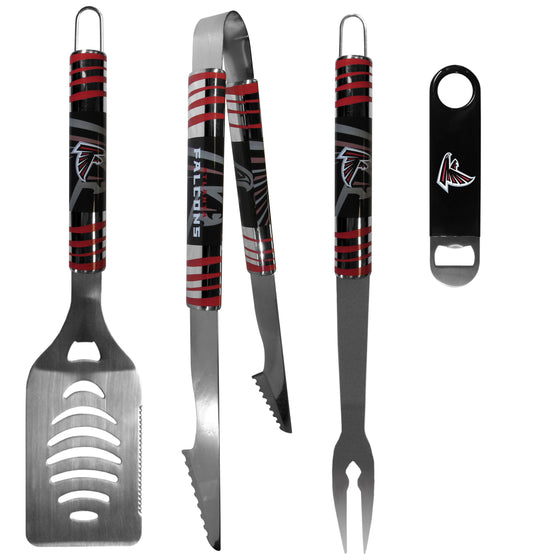 Atlanta Falcons 3 pc BBQ Set and Bottle Opener